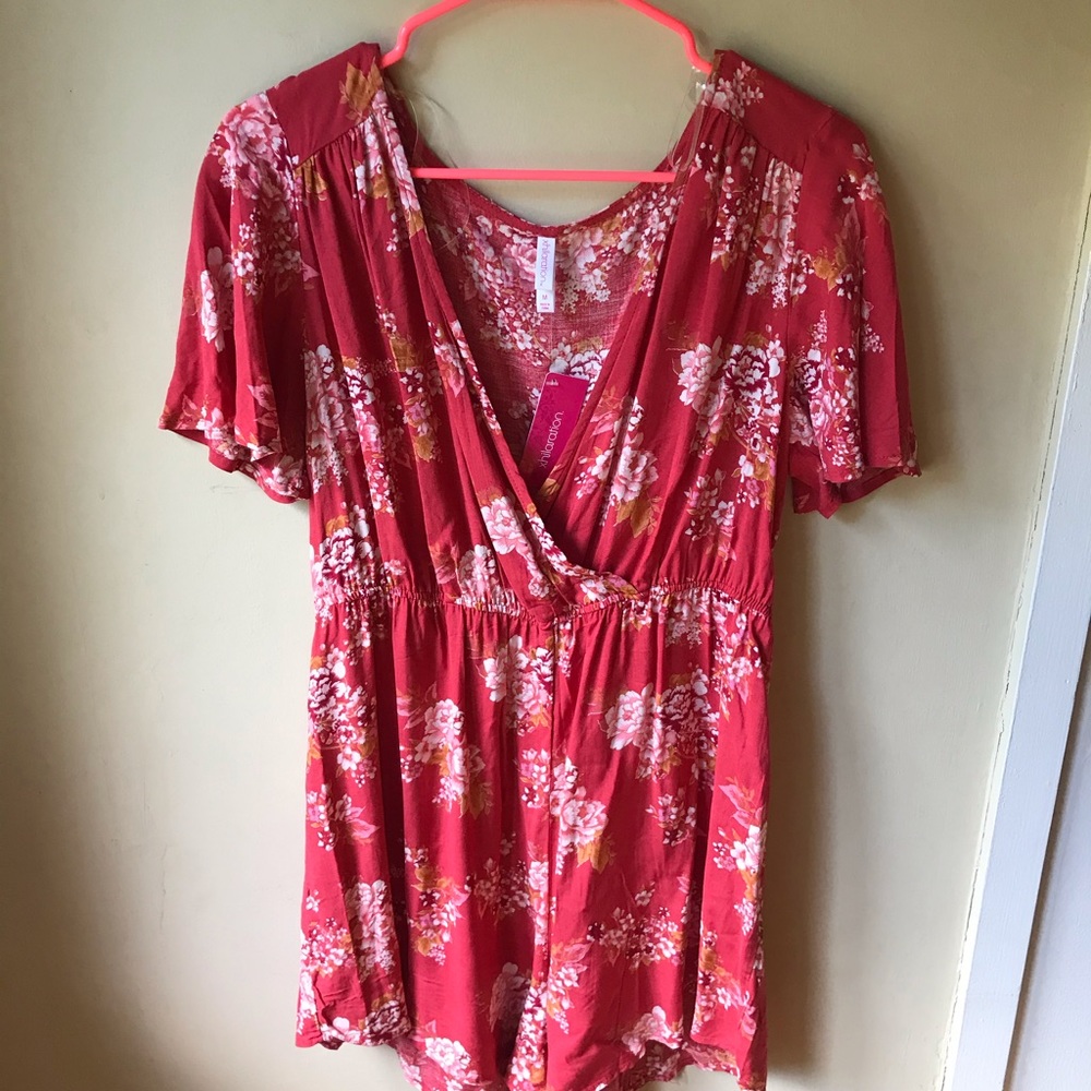 Floral Romper